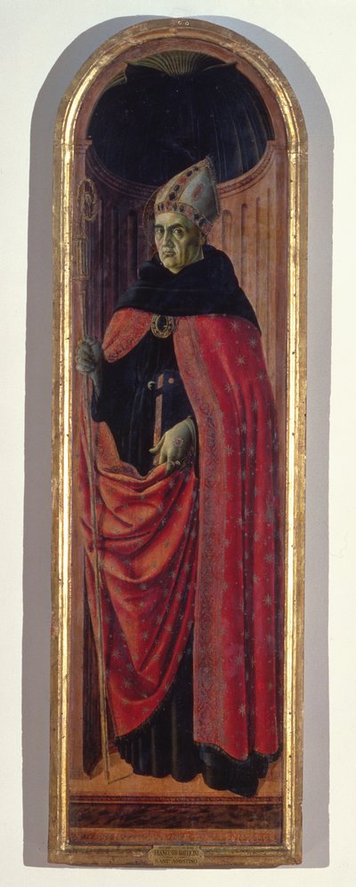 St. Augustine by Francesco Botticini